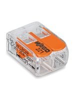 Wago 221 Samlemuffe 2x4 mm²