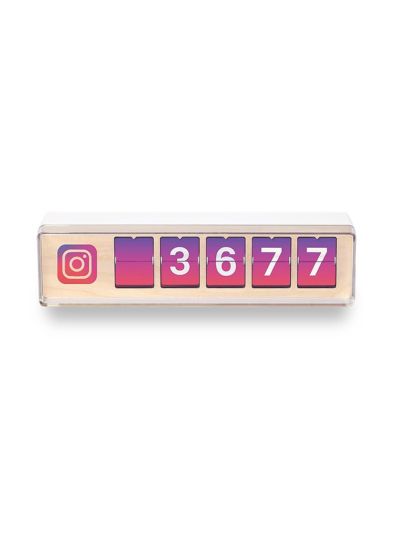 Smiirl Real-Time Instagram Follower Counter - 5 cifre