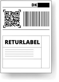 Køb en returlabel her Køb en returlabel her